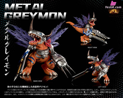 Digimon MetalGreymon GK Statue - Mi Man Studio [In-Stock] - Digimon