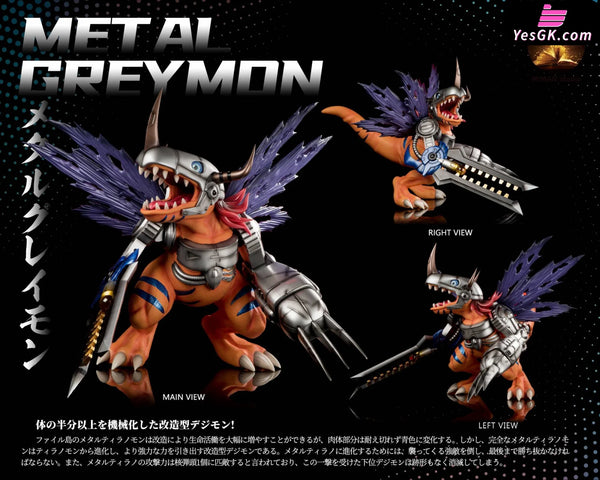 Digimon MetalGreymon GK Statue - Mi Man Studio [In-Stock] - Digimon