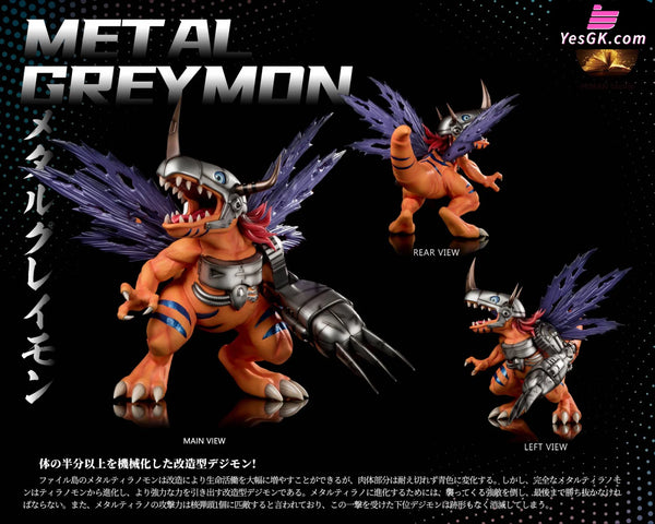 Digimon MetalGreymon GK Statue - Mi Man Studio [In-Stock] - Digimon