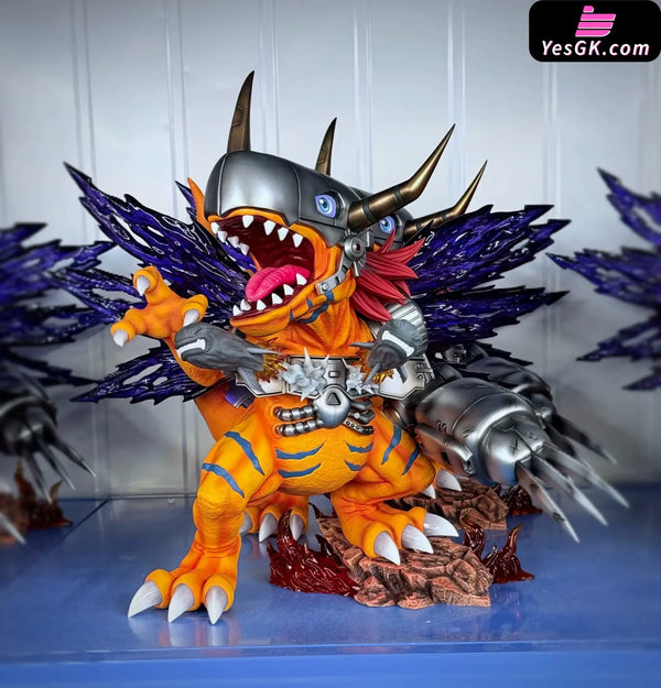Digimon MetalGreymon Statue - EGG Studio