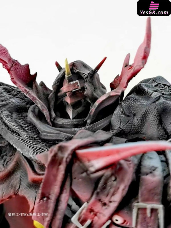 Digimon Omegamon Zwart Defeat GK Statue - MO Studio [In-Stock] - Full Payment - Digimon
