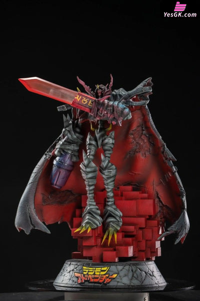 Digimon Omegamon Zwart Defeat GK Statue - MO Studio [In-Stock] - Full Payment - Digimon