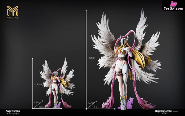 Digimon Perfect Level #3 Angewomon GK Statue - MINE Studio [Pre-Order] Deposit / Small Size / Original Color Digimon