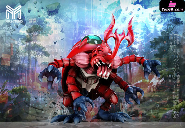 Digimon Perfect Level #7 Atlur Kabuterimon Statue - MINE Studio [In-Stock] - Full Payment / Small Scale / Original