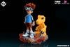 Digimon Protagonist Resonance Series #1 Yagami Taichi & Agumon Resin Statue - Gs Studio [Pre-Order]