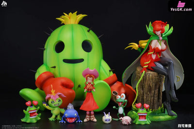 Digimon Pure Ecology Splicing Series Rosemon & Togemon & Mimi Tachikawa GK Statue - AN Studio [Pre-Order] Digimon