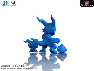 Digimon Resonance Series 7Th Episode Veemon & Chibimon Statue - Huan Xing Studio [Pre-Order]