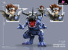Digimon Riding Series #4 Greymon & Yagami Taichi GK Statue - DMX Studio [Pre-Order] Digimon