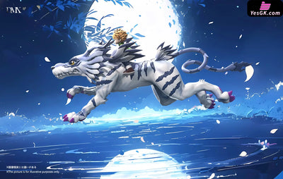 Digimon Riding Series 7th Series Garurumon & Yamato Ishida GK Statue - DMX Studio [Pre-Order Closed] Deposit Digimon