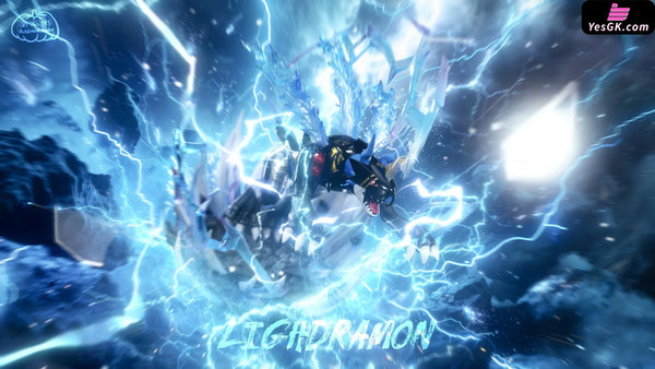 Digimon Roar of the Thunderclap Lighdramon GK Statue - Nan Gua Zhou Studio [Pre-Order] Digimon