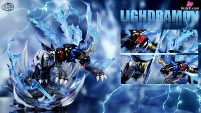 Digimon Roar of the Thunderclap Lighdramon GK Statue - Nan Gua Zhou Studio [Pre-Order] Digimon