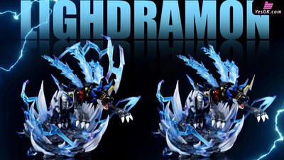 Digimon Roar of the Thunderclap Lighdramon GK Statue - Nan Gua Zhou Studio [Pre-Order] Digimon