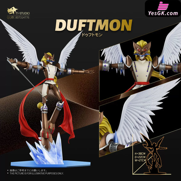 Digimon Royal Knights Series Duftmon & Craniummon GK Statue - T1 Studio [In-Stock] - Digimon