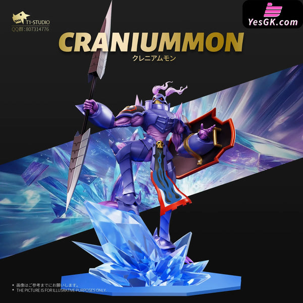 Digimon Royal Knights Series Duftmon & Craniummon GK Statue - T1 Studio [In-Stock] - Full Payment / Craniummon - Digimon