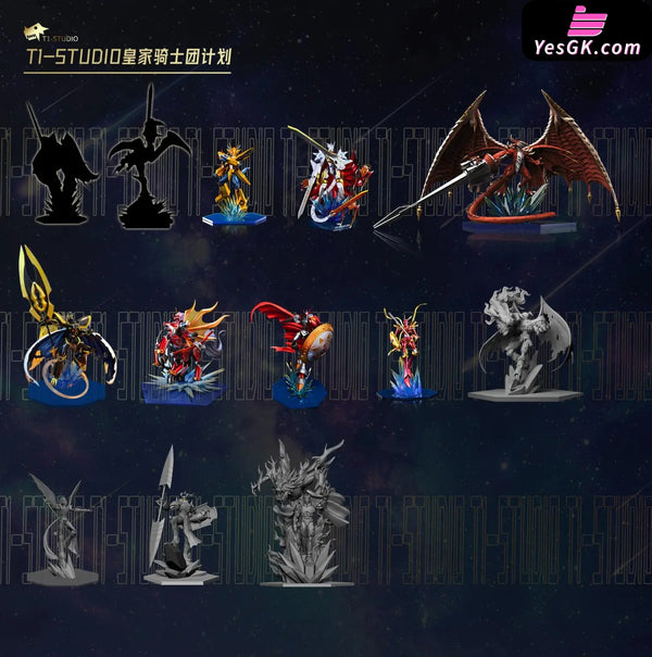 Digimon Royal Knights Series Gallantmon GK Statue - T1 Studio [Pre-Order] Digimon