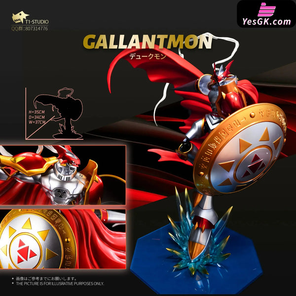 Digimon Royal Knights Series Gallantmon GK Statue - T1 Studio [Pre-Order] Digimon