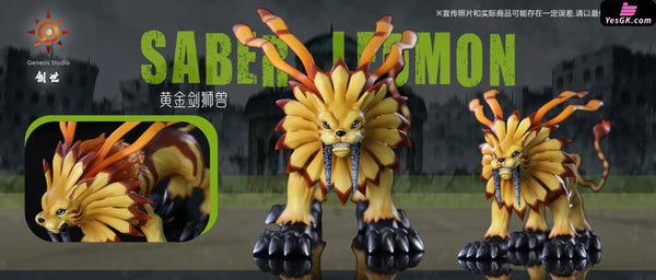 Digimon Saber Leomon GK Statue - Genesis Studio [In-Stock] - Full Payment - Digimon