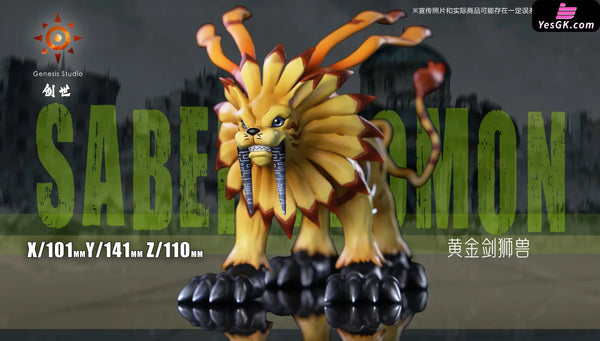Digimon Saber Leomon GK Statue - Genesis Studio [In-Stock] - Full Payment - Digimon