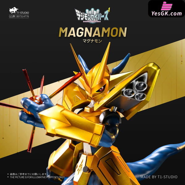 Digimon Savers Royal Knights Magnamon GK Statue - T1 Studio [In-Stock] - Full Payment - Digimon
