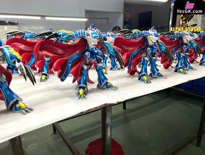 Digimon Savior Miragegaogamon Resin Statue - Alpha Studio [In-Stock]