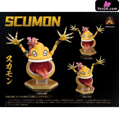 Digimon Scumon GK Statue - Mi Man Studio [In-Stock] - Full Payment - Digimon
