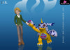 Digimon Second Generation Character Resonance Series Middle School Uniform Set Graduation Edition GK Statue - DMX