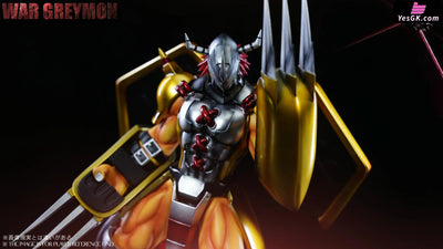Digimon Series #1 Dual Pose War Greymon GK Statue QILILU Studio [Pre Order] Digimon