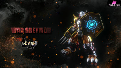 Digimon Series #1 Dual Pose War Greymon GK Statue QILILU Studio [Pre Order] Digimon