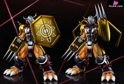 Digimon Series #1 Dual Pose War Greymon GK Statue QILILU Studio [Pre Order] Digimon