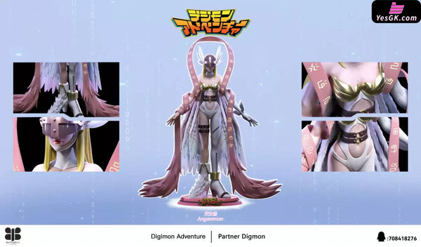 Digimon Series Angewomon & Salamon GK Statue - Butterfly Studio [Pre-Order] - Digimon