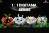 Digimon Series Bubbmon & Pichimon & Nyokimon & Yuramon GK Statue - LD Studio [In-Stock] Digimon