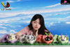 Digimon Series Bubbmon & Pichimon & Nyokimon & Yuramon GK Statue - LD Studio [Pre-Order] Digimon