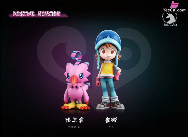 Digimon Series Sora Takenouchi & Piyomon WCF Statue - MDS Studio [Pre-Order] - Digimon