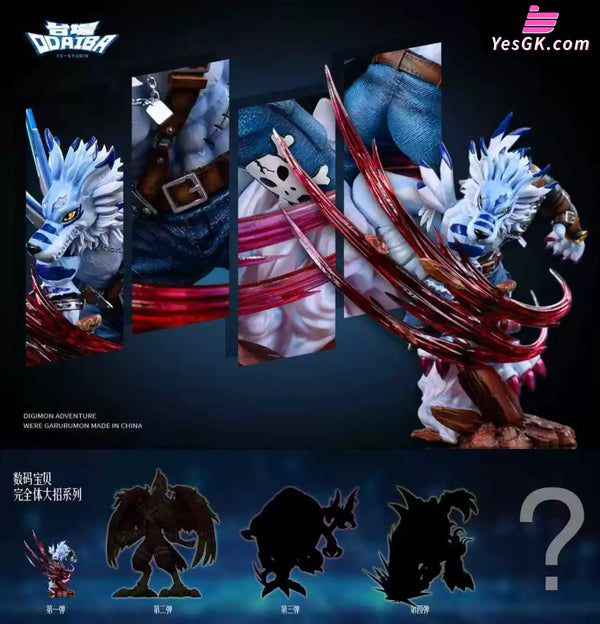 Digimon Series WereGarurumon Kaiser Nail GK Statue - TC Studio [Pre-Order] - Digimon