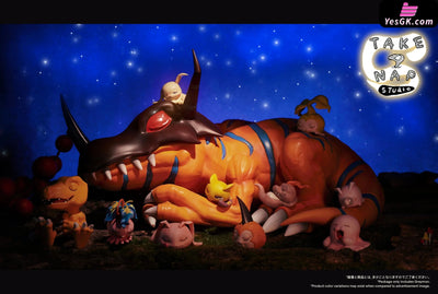 Digimon Sleeping Greymon GK Statue - Take A Nap Studio [Pre-Order] Digimon