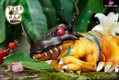 Digimon Sleeping Greymon GK Statue - Take A Nap Studio [Pre-Order] Digimon