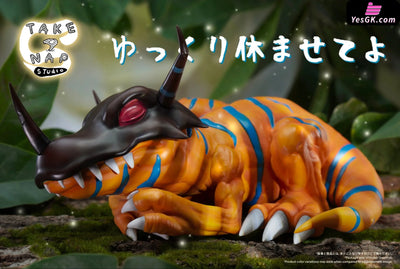 Digimon Sleeping Greymon GK Statue - Take A Nap Studio [Pre-Order] Deposit Digimon