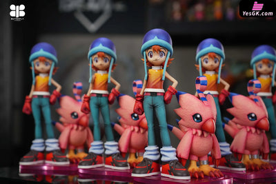 Digimon Sora Takenouchi and Piyomon GK Statue - Butterfly Studio [In-Stock] Digimon