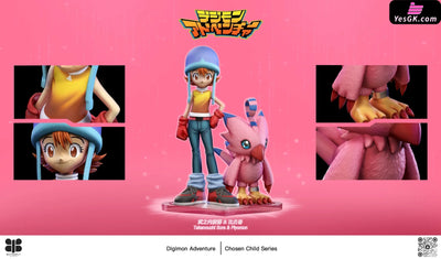 Digimon Sora Takenouchi and Piyomon GK Statue - Butterfly Studio [Pre-Order] Digimon