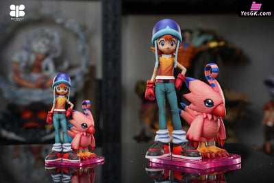 Digimon Sora Takenouchi and Piyomon GK Statue - Butterfly Studio [In-Stock] Digimon