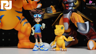 Digimon Tai Kamiya & Agumon GK Statue - Jin Hua Studio [Pre-Order] Digimon