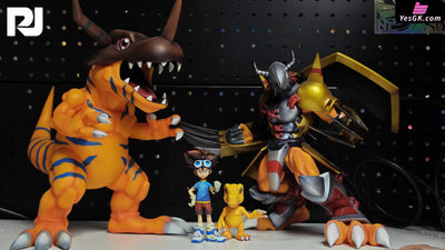Digimon Tai Kamiya & Agumon GK Statue - Jin Hua Studio [Pre-Order] Digimon