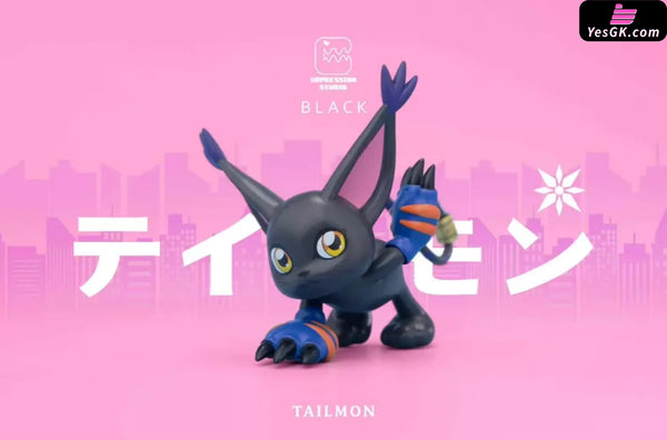 Digimon Tailmon GK Statue - Impression Studio [In-Stock] Full Payment / Black Digimon