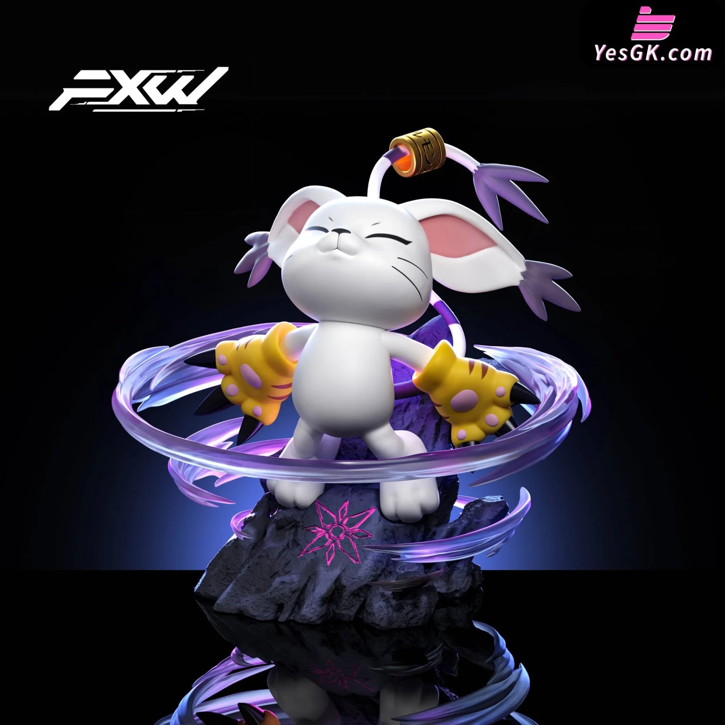 Digimon Tailmon Resin Statue - Fxw Studio [Pre-Order] Deposit / 1/6 Scale