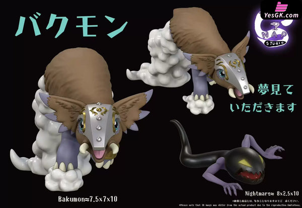 Digimon Tapirmon GK Statue - Take A Nap Studio [Pre-Order] - Digimon