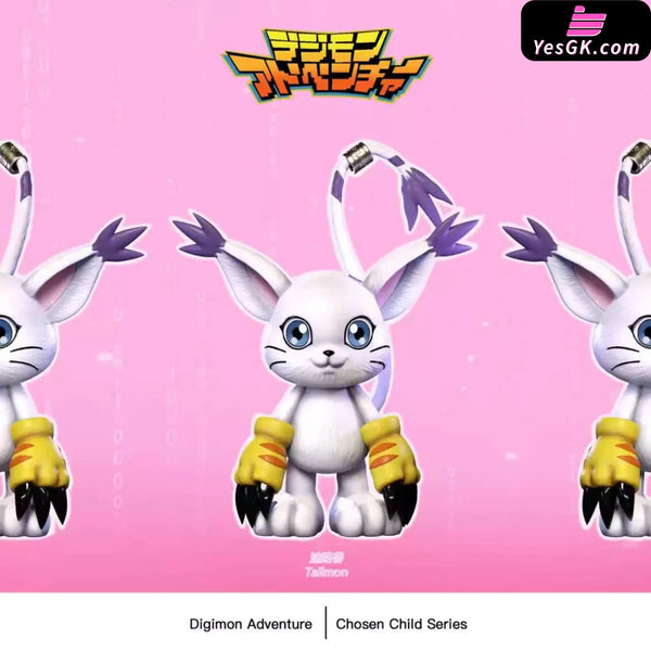 Digimon The Chosen Children Series Kari Kamiya & Tailmon GK Statue - Butterfly Studio [In-Stock] - Digimon