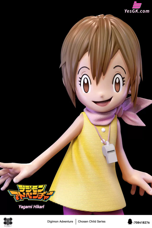Digimon The Chosen Children Series Kari Kamiya & Tailmon GK Statue - Butterfly Studio [In-Stock] - Digimon