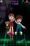 Digimon Tamers Digital World Encyclopedia Battle Character The Seven Main Characters Statue - AN Studio [Pre-Order]