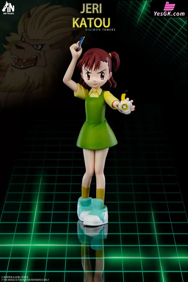 Digimon Tamers Digital World Encyclopedia Battle Character The Seven Main Characters Statue - AN Studio [Pre-Order]