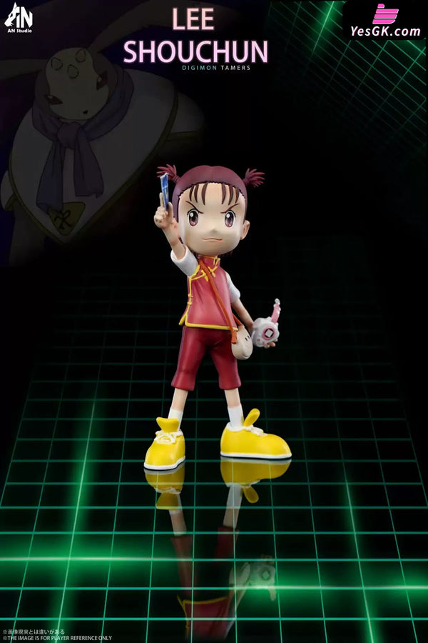 Digimon Tamers Digital World Encyclopedia Battle Character The Seven Main Characters Statue - AN Studio [Pre-Order]